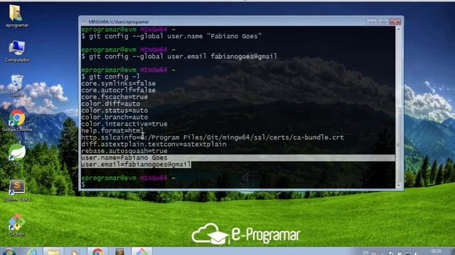Git - Criando Chave SSH смотреть онлайн