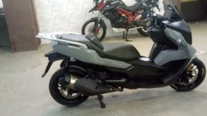 BMW C400GT 2019г. Мотоцикл куплен на аукционе в Японии. Есть в аукционной статистике.