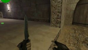 Как сделать чтобы нож был в левой руке а оружие в правой кс 1.6