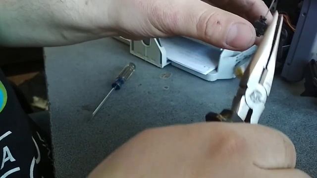 Застревает бумага в печке при печати в принтер Samsung SCX-4200, замятие 1 смотреть онлайн