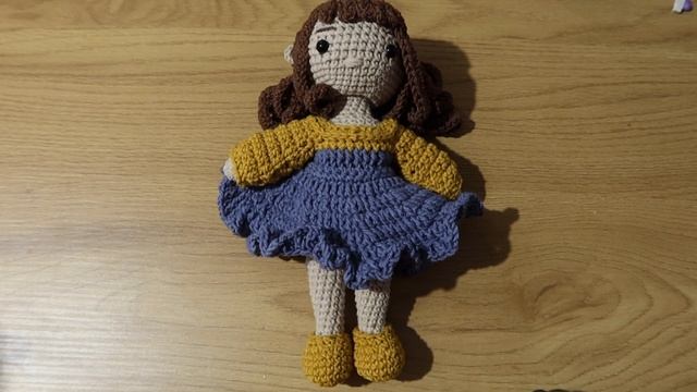 Связала свою первую куклу крючком из Yarn Art Jeans. Впечатления