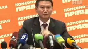 Кирсан Илюмжинов о пришельцах и мясоедении