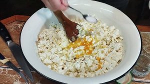Вареники с сыром и зеленью