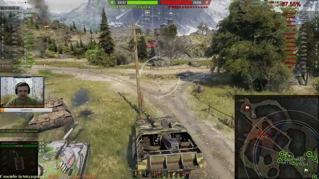 ОБ 263 С ТОП ПУШКОЙ - 40000 ОПЫТА ЗА СТРИМ смотреть онлайн