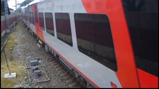 Поезда в районе Старой Мацесты 2/2 часть