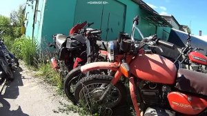 АРЕСТОВАНЫЕ МОТОЦИКЛЫ. ШТРАФ СТОЯНКА. ЧТО ЗДЕСЬ ЕСТЬ?