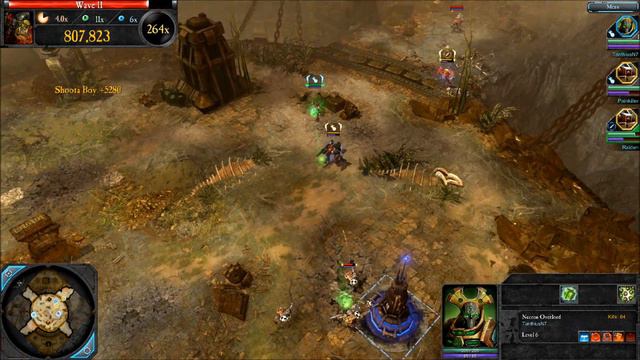 Dawn of War 2 Retribution Last Stand: Necron Overlord Early Build смотреть онлайн