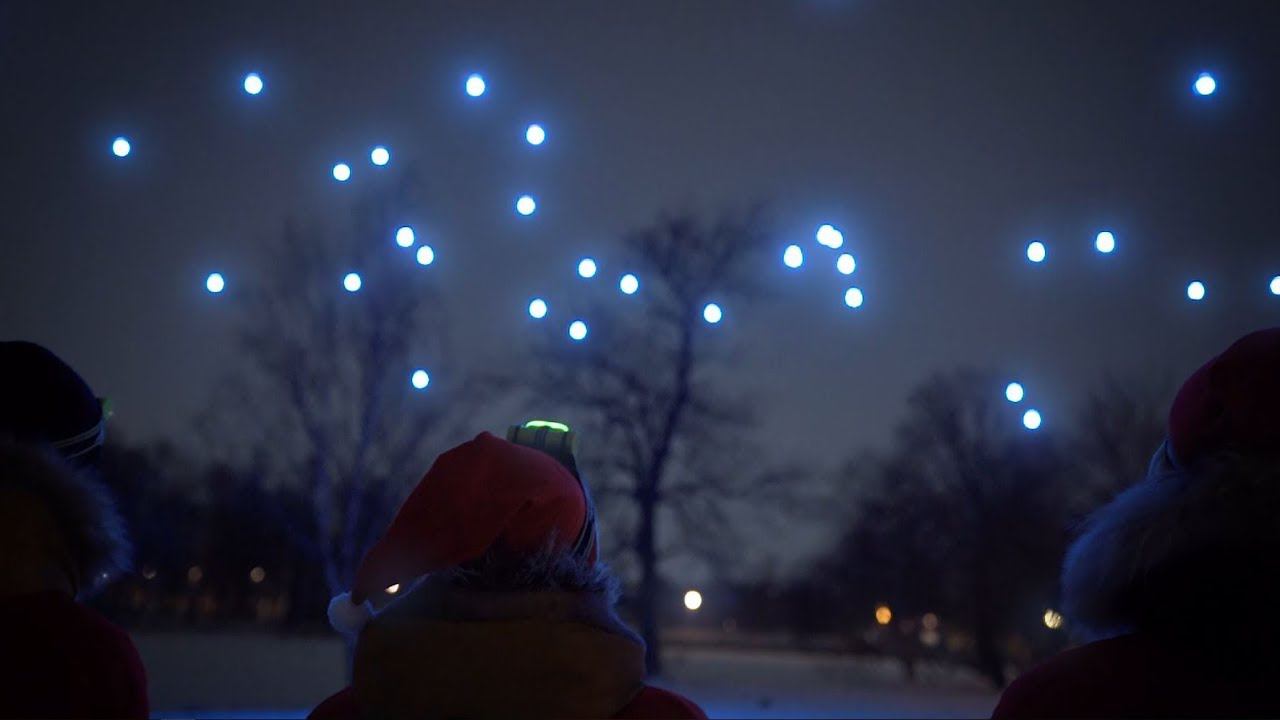 Геоскан Пионер. С новым годом, Санкт-Петербург!