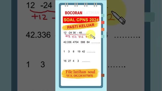 Soal CPNS 2024 (Contoh Bentuk Soal TIU  CPNS Pasti Keluar)