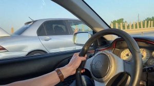 Заезд с ходу Lancer 9 1.6 (stage 2) vs Lancer 9 2.0 (stage 1)