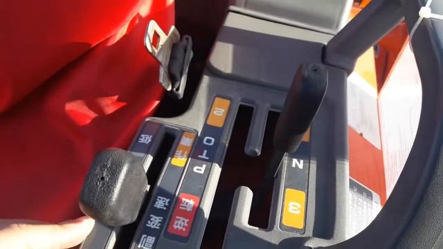 Минитрактор KUBOTA GB18D.Обзор