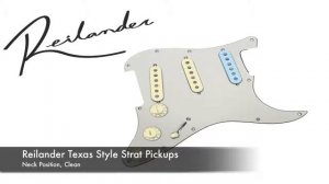 Reilander Texas Style Strat Pickups through Vox AC30
