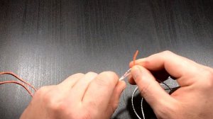 Как связать две лески? Надёжный способ .