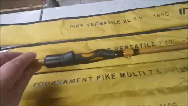 Распаковка! Сравниваем удилища для Биг Бейтов BFT Instinct Reloaded и Pike Versatile смотреть онлайн