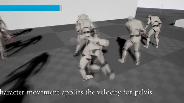 UE4 Dynamic Ragdoll Like in Gang Beasts