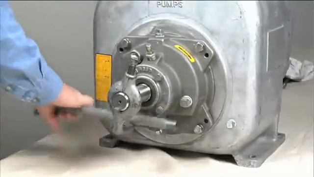 Gorman-Rupp Super T Series Pump Maintenance Pt. 4 Rotating Assembly Removal смотреть онлайн
