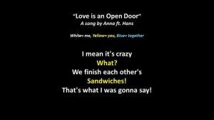 Love Is an Open Door (Karaoke Duet) | Full Version