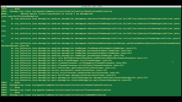 Fernflower Decompiler for Java