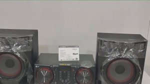 Quick look LG CJ44 XBOOM HiFi Sound system