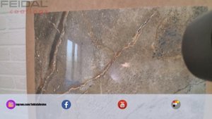 Имитация камня графита с помощью венецианской штукатурки!