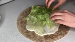 Твистер как в KFC.  Очень вкусный твистер с курочкой в кляре.