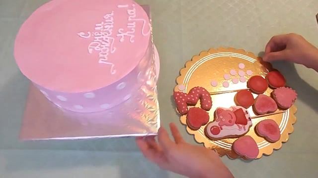 Украшение торта топперами! смотреть онлайн