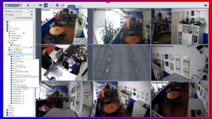 Основной функционал меню оператора VMS TRASSIR
