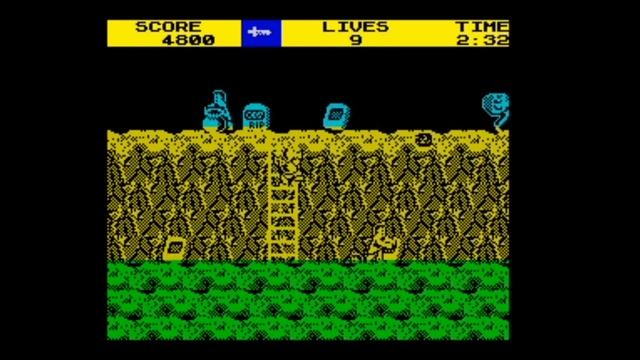 Ghosts'n Goblins (Re-release _ AY from CPC _ Extra loading screens) Walkthrough, ZX Spectrum