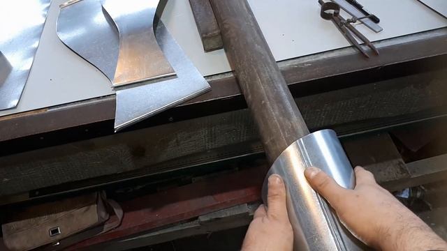 Видеоурок-как сделать отвод из жести,из 3х частей. смотреть онлайн