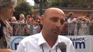 GIRO D'ITALIA   TAPPA 3 RAPALLO SESTRI LEVANTE PAOLO BETTINI