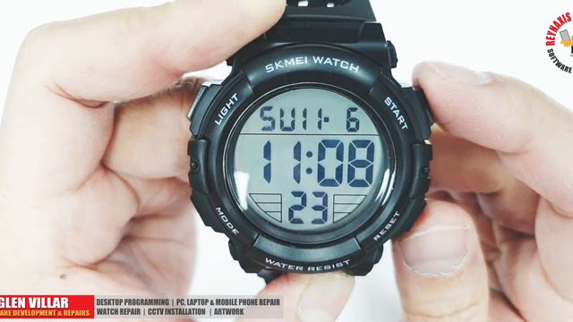 How to Adjust SKMEI 1258 Wristwatch' Time смотреть онлайн