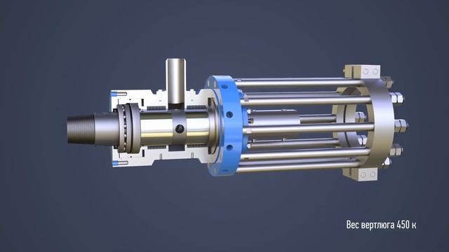 Вертлюг для бурения с гидровращателем, пневмоударником