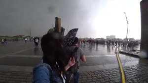 9 МАЯ 2019 ДЕНЬ ПОБЕДЫ СИЛЬНЕЙШАЯ ГРОЗА И УРАГАННЫЙ ВЕТЕР Москва Парк Победы ураган в Москве