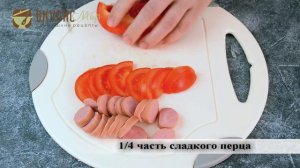 Пицца без замеса теста на сковороде