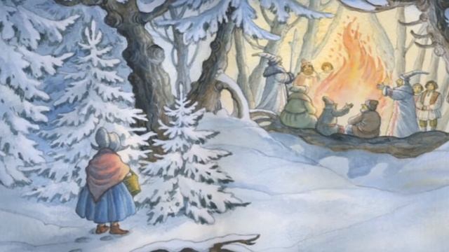 Буктрейлер по сказке С.Я. Маршака «Двенадцать месяцев». ГБОУ Школа № 536 смотреть онлайн