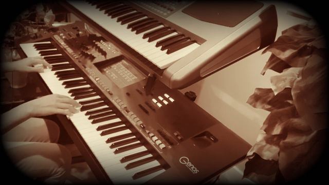 Cupid - Fifty Fifty - Cover on Yamaha Genos смотреть онлайн