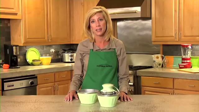 Máquina de helado de 1/4 de litro de Hamilton Beach Modelo 68551E смотреть онлайн