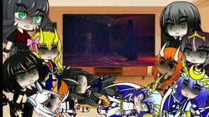 Female Kaijus react to Star Wars Ashoka and Anakin Skywalker