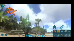 Арк Мобайл на пвп сервере 1 день