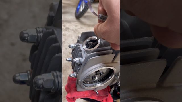 Регулировка клапанов Kayo 125 mini