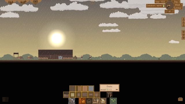 Grim Nights 2 - Fortress Building Procedural Colony Survival смотреть онлайн