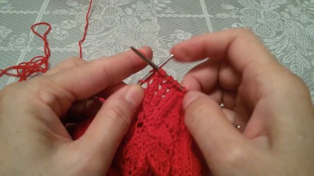 УЗОРЫ СПИЦАМИ. ЯПОНСКИЙ УЗОР ,,ЛИЛИЯ,, МК смотреть онлайн