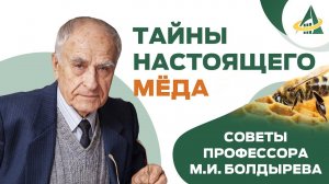 ТАЙНЫ НАСТОЯЩЕГО МЁДА: СОВЕТЫ ПРОФЕССОРА М.И. БОЛДЫРЕВА