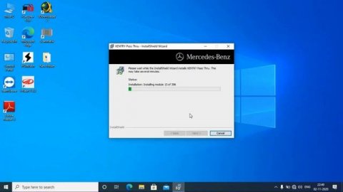 Xentry passthru software 09/2020 full installation