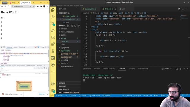 AM Coder - ExpressJS & EJS Templating - Masterclass