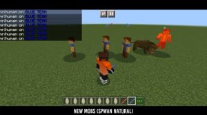 Minecraft Animal Addon!? MBCreature Revamp Addon Minecraft Pe 1.19