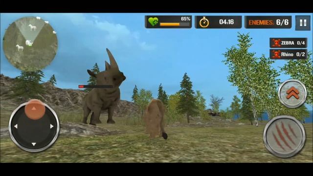 The Lion Simulator - Wildlife Animal Hunting Game - Wild Lion Vs Wild Animals - Android Gameplay смотреть онлайн