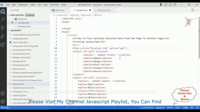 Pass Multiple Variables From One Page To Another