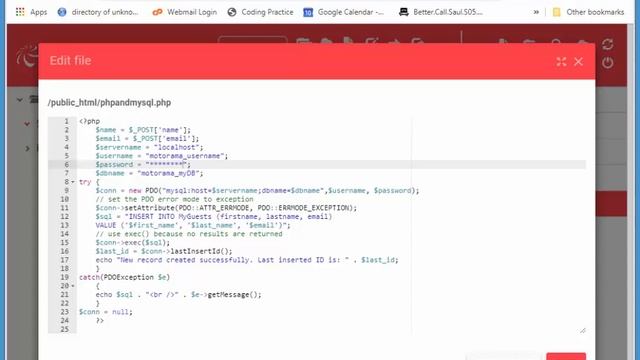 PHP and SQL смотреть онлайн