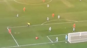 Liverpool Aspas 93' Goal v Melbourne Victory  MCG 24 July 2013 Raw Footage Grandstand View